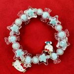 Hello Kitty Authorized  Blue/White Adjustable Bracelet Photo 2