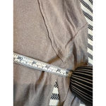 Free People Taupe Long Sleeve Babydoll Tunic Top Size L Photo 6