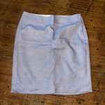 Banana Republic blue tweed business casual size 10 skirt Photo 1