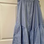 Adam Lippes  x RTR Sleeveless Square Neckline High Low Swing Dress Size 12 Photo 10