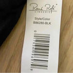 🆕Rene Rofe Seamless Cut Out Black Sport Bra🆕 Size L Photo 10