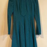 Vintage 1960’s handmade Beautiful Longsleeve Dress Black Size XS Photo 0