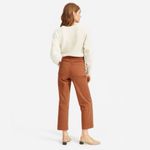 Everlane The Straight Leg Crop Pant 28 Women’s Burnt Orange Photo 7