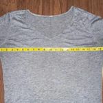 Lululemon Bulux Lightweight V Neck Sweater Grey Thumb Holes Medium Photo 5