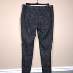 Banana Republic Women’s Avery Plaid Black White Chino Ankle Career Dress Pants Photo 5