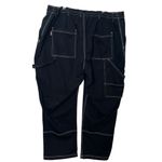 Big Bud Denim Carpenter Jeans Black Women’s Size 2XL Contrast Stitch Workwear Photo 4