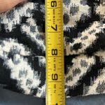 Gold Coast Black Off White Hobo Shoulder Purse Handbag Tapestry Snap Closure EUC Photo 5