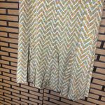 Susan Bristol  Yellow Silk Skirt Size 6 Photo 4