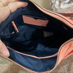 Cole Haan NWT Coral Genuine Leather Lacey Shoulder Crossbody Handbag Boho Casual Photo 7