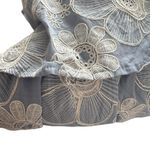 NWT Sofie The Label Blue THE RUMI STRAPLESS TIERED DRESS Floral Embroidered Sm S Photo 16