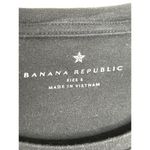 Banana Republic  Black Small Short Sleeve T-Shirt 87F Photo 2