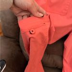 Koi Coral Scrub Pants with Navy Accents Pink Size M Photo 5
