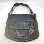 Betsey Johnson Betsy Johnson Vintage Black Vegan Leather Western Horseshoe Shoulder Bag Photo 0