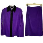 Vintage Notations Purple Skirt‎ Set Photo 1