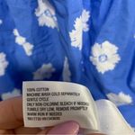 Universal Threads Universal Thread Blue Floral Midi Spaghetti Strap Dress - Size XS Photo 5