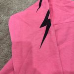 Aviator Nation  Hot Pink 4 Bolt Zip Hoodie XL EUC Photo 6