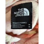The North Face Hoodie Women's Medium Salmon Pink Sweater Lounge Pullover Logo Photo 2