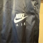Nike  AIR Satin Track Pants Jogger‎ Sheen Women's Small Black Athletic Workout Photo 3