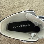 Converse Black and White High-Top Sneakers Photo 3