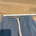 Aerie Low Rise Pintuck Wide leg Skater SweatPants marbled blue size XS Photo 7