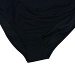 J.Crew New NWT Black Ribbed Cross Front Cheeky Bikini Swim Suit Bottom Size 3X Photo 3