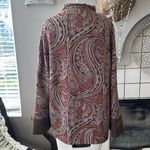 Brown Patterned tapestry kimono style Jacket Size undefined Photo 3
