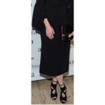 Aquazzura Black Sexy Thing Suede Wedge Shoes Sz. 38.5 (US 7.5) Photo 1