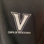 Valley High School Girls Soccer Quarter Zip Black size Large Photo 1