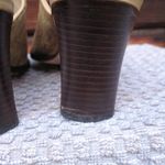 Matisse Tapestry Heeled Mules Shoes Tan Size 7 Photo 4