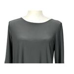 Clara Sun Woo Tunic Size XS Gray 3/4 Sleeves Neutral Corpcore Office Minimalist Photo 5