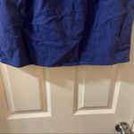 Forever 21  Blue Linen Blend Pull On Skirt Medium Photo 5