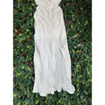 Free People  Beach White Semi-Sheer Maxi Dress with Slit Size XS Photo 6