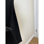 Free People  Boderline Midi Wrap Skirt Black Ribbed Size Large Y2K Photo 6