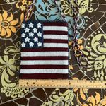 AMERICAN FLAG BEADED CROSSBODY BAG Red Photo 2