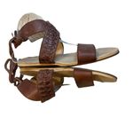 Koolaburra Alexa Leather Tassle Boho Braided Gladiator Sandal Size 7 Photo 5