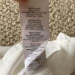 Nasty Gal NEW Knot Front Romper White US Size 8 Long Sleeve Ruffle V-Neck NWT Photo 13