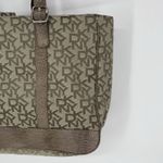 DKNY Monogram Two Handle Tote Gray Photo 9