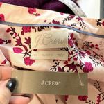 NWT J Crew Floral Puff Sleeve Button Up Shirt Classic Fit Preppy Pink size 20 Photo 7
