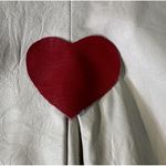 PRINGLE OF SCOTLAND White Ivory Leather Cropped Collarless Jacket Women's Coat 6 Photo 5