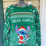 Disney stitch all over ugly Christmas sweater Photo 2