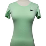 Nike Dri-Fit Green Short Sleeve Athletic Top Women’s Size Small Workout Tee Photo 0
