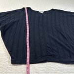 Liz Claiborne  Viscose Blend  Black Wide Sleeve Blouse Photo 3