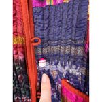 Unbranded Reversible Quilted Button Up Coat Sz L/XL Patchwork Artsy Boho Hippie Orange Size L Photo 7