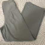 Nasty Gal Sage Green Flowy Trousers Photo 3