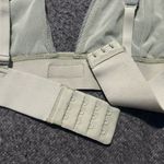 SKIMS Rib Plunge Bralette Size XL Mineral Green *SEE MEASUREMENTS* Photo 2