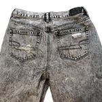 American Eagle  Grey Acid Wash Distressed Mom Jeans, Sz 8 Photo 5