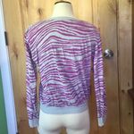Billabong  Gray Purple Animal Print Cardigan EUC L Photo 3