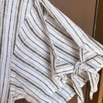 Ellen Tracy  Women's Beige Striped Blouse Photo 1