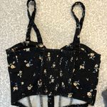 No Boundaries Crop Floral Top Photo 1