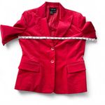 Vintage Red Velvet Blazer Size 10 Photo 6